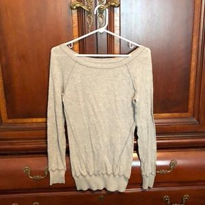 SO grey long sleeve shirt